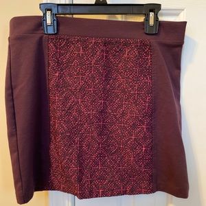 Size 8 zip-up miniskirt, American Eagle